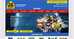 Desktop Screenshot of pinzonepins.com